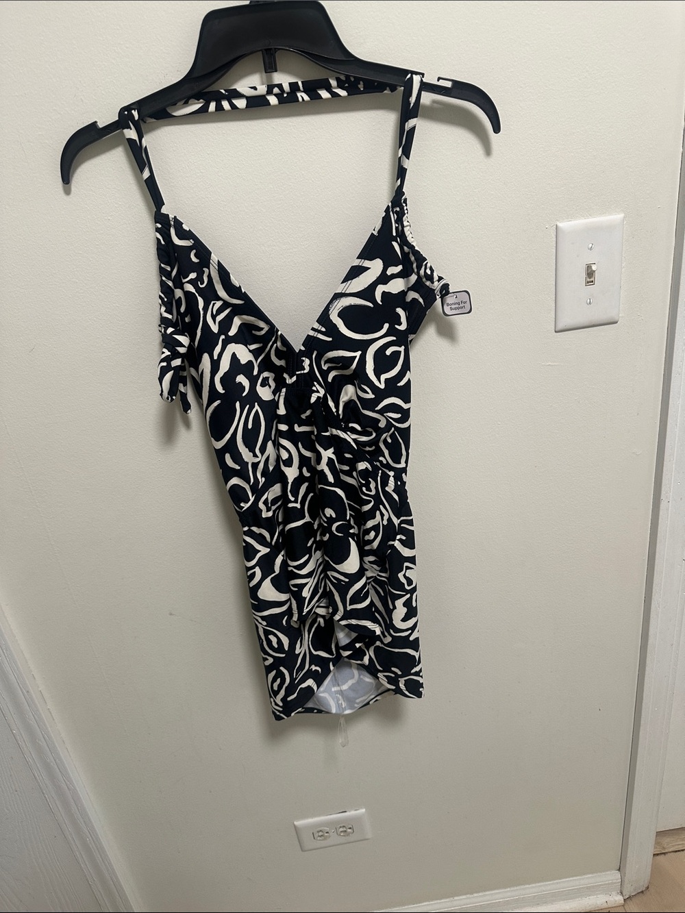 Black and white cute swimming suit two piece original price was $25